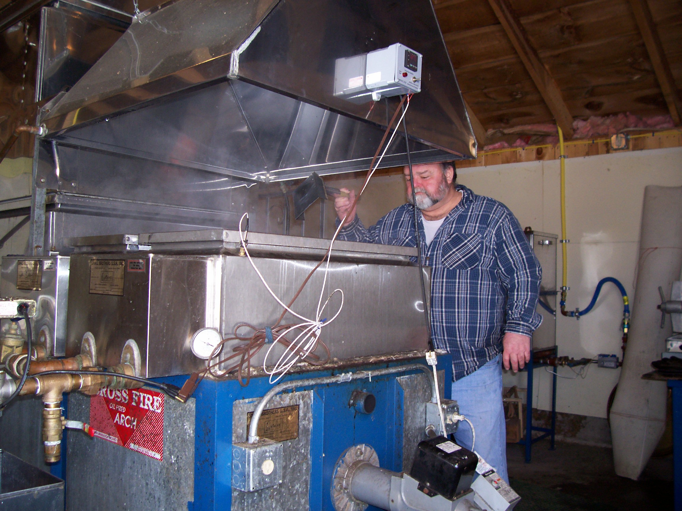 Scoop for Maple Syrup Evaporator